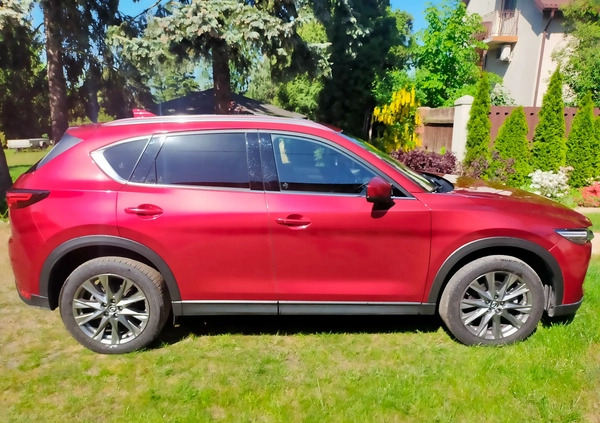 Mazda CX-5 cena 139900 przebieg: 46000, rok produkcji 2021 z Marki małe 466